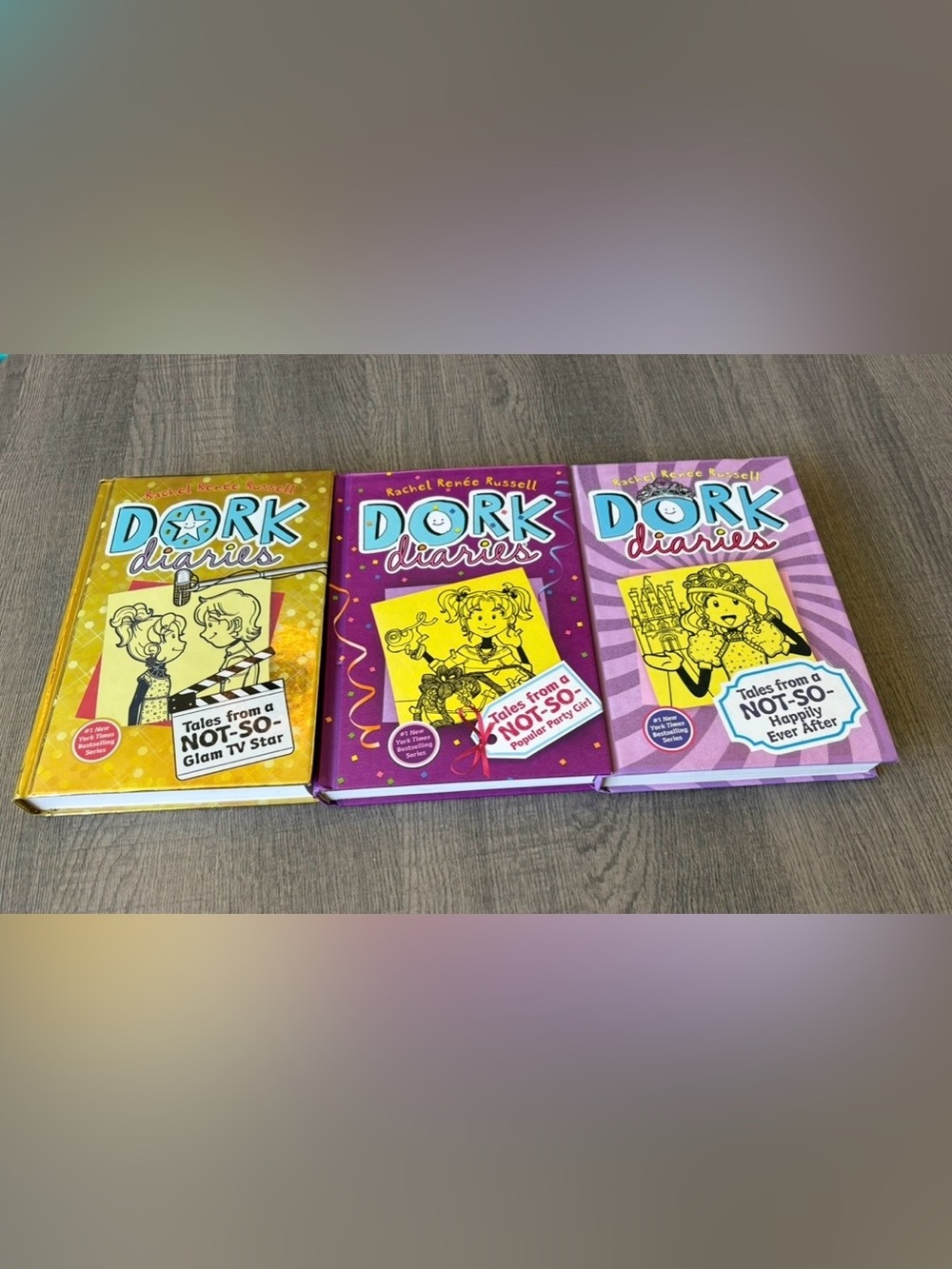 3 Dork Diaries Hardcover Books